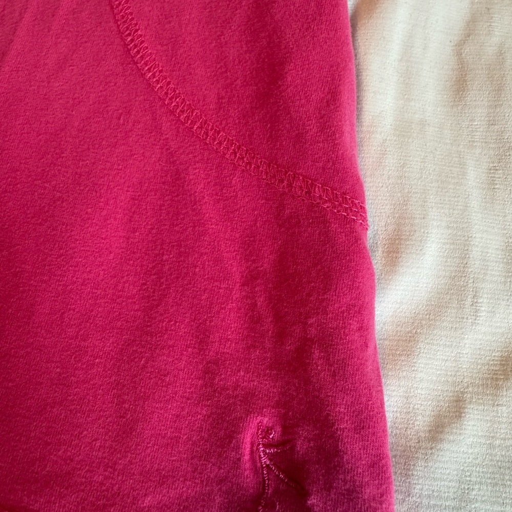 Danskin Now Women's Fuchsia Pink Active Tee - XXL (20) Short Sleeve Athletic Top - Picture 8 of 8